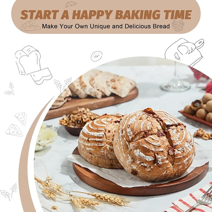 Sourdough Proofing Basket Gift Set, Sourdough Baskets - Image 8