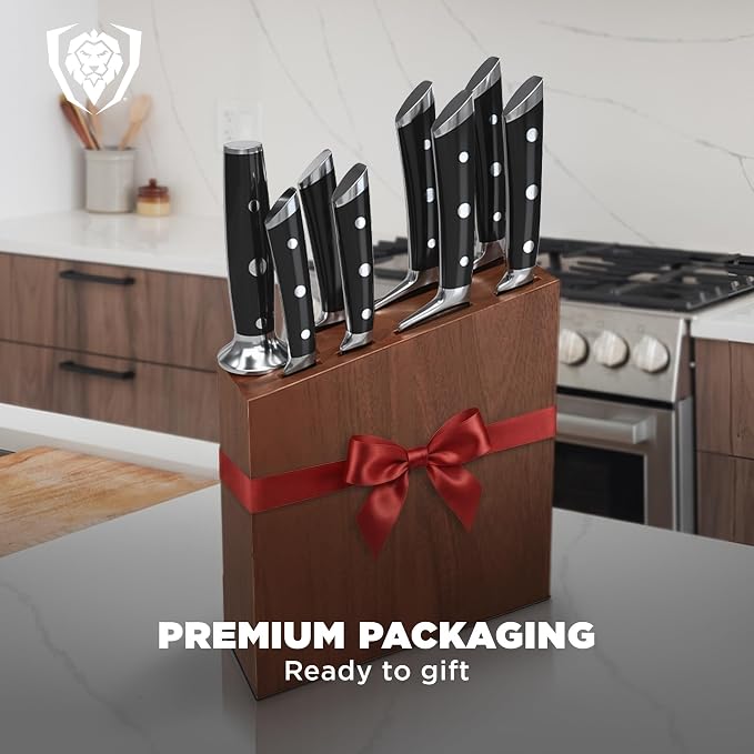 Dalstrong 8-Piece Knife Block Set — German High-Carbon Steel, Hand-Polished - Image 8