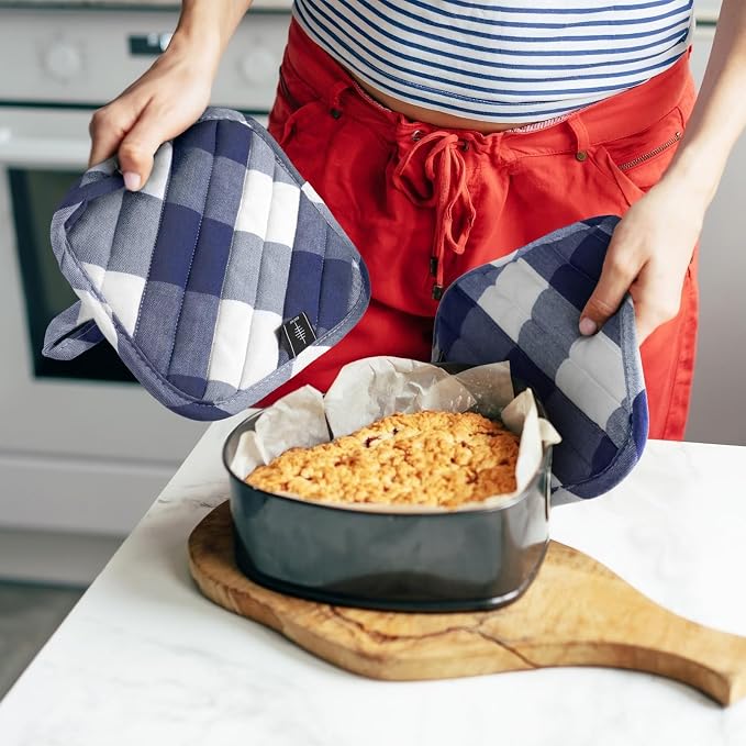 Cotton Pot Holders for Kitchen Heat Resistant Potholder, Hot Pads, Trivet - Image 4