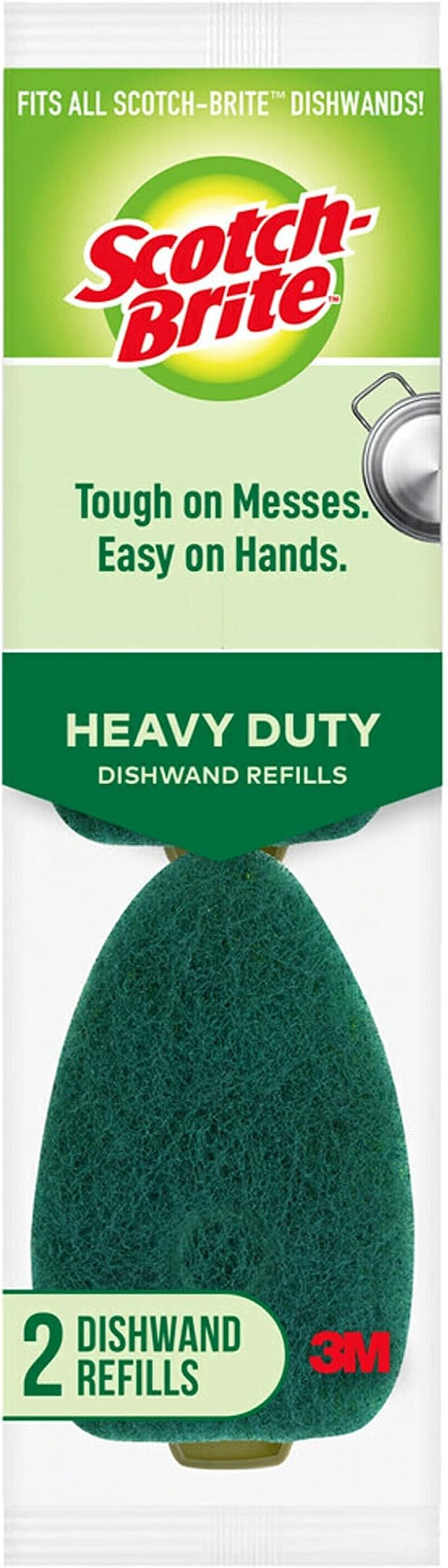 Scotch-Brite Heavy Duty Dishwand Refills, Keep Your Hands Out of Dirty Water by Scotch-Brite