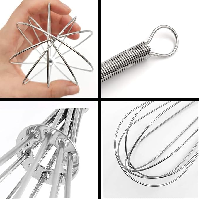 Digead Mini Wire Whisk, 10 & 12 Inch Small Whisk - Image 5