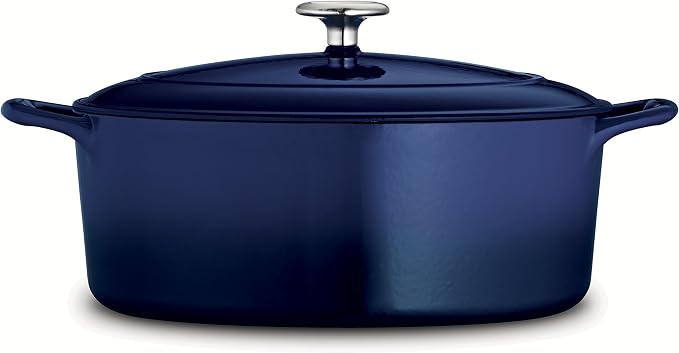 Tramontina Enameled Cast Iron Oval Dutch Oven Pot - Image 2