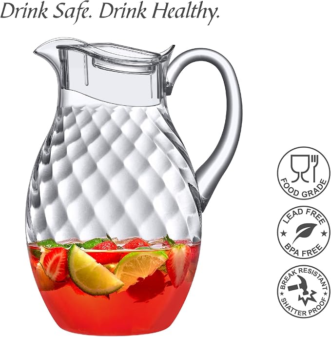 Amazing Abby - Bubbly Whirly Grand - Plastic Pitcher, Fridge Jug, Shatter-Proof - Image 6