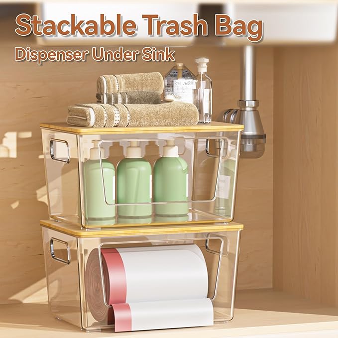 spospo 3 Pack Trash Bag Holder - Image 7