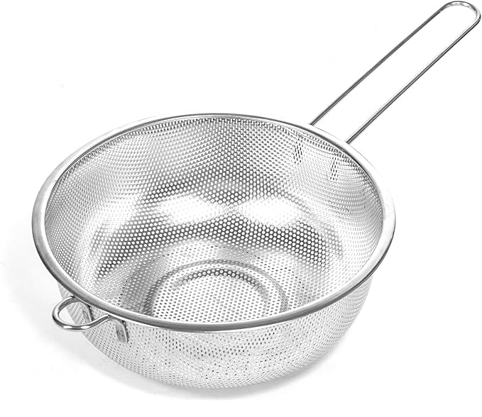 Metal Fine Mesh Strainer and Colander by Unknown