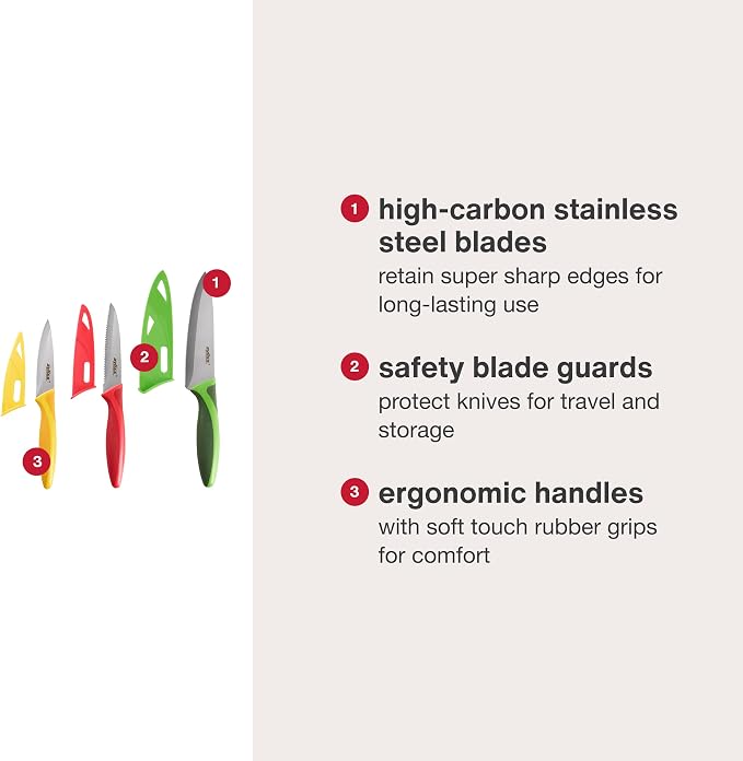 Zyliss 3 Piece Knife Value Set - Image 4