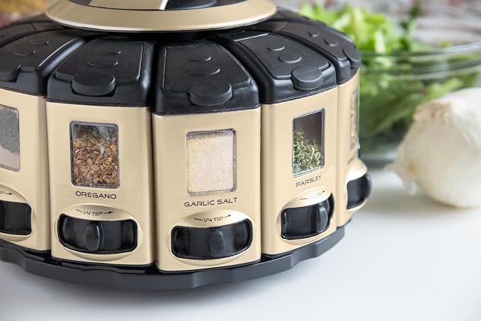 KitchenArt 57010 Select-A-Spice Auto-Measure Carousel Professional Series - Image 9