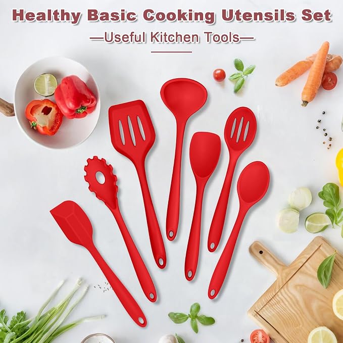 TeamFar Kitchen Utensils, Non-Stick Kitchen Gadgets - Image 7