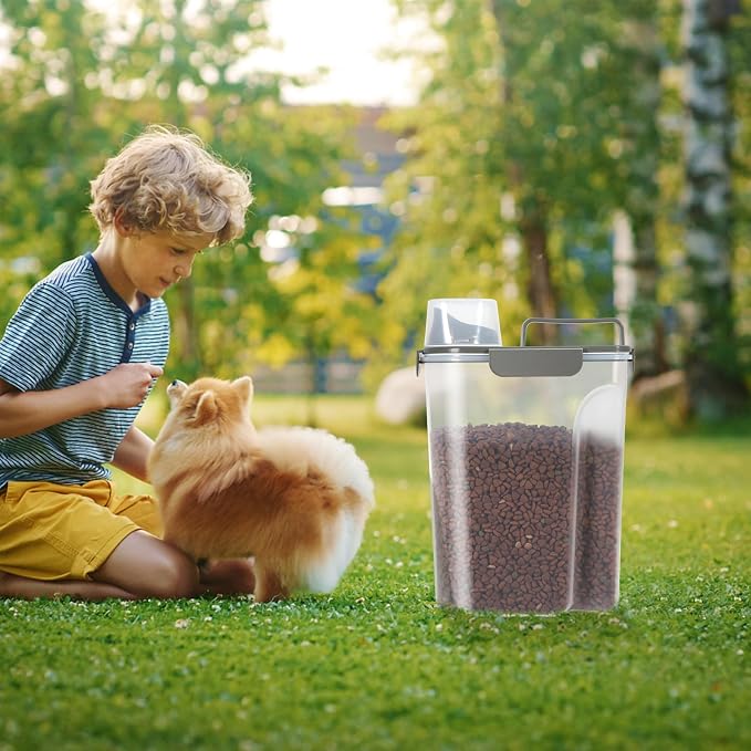 LEAWALK 5-7Lbs Cat Dog Pet Food Storage Container - Image 6