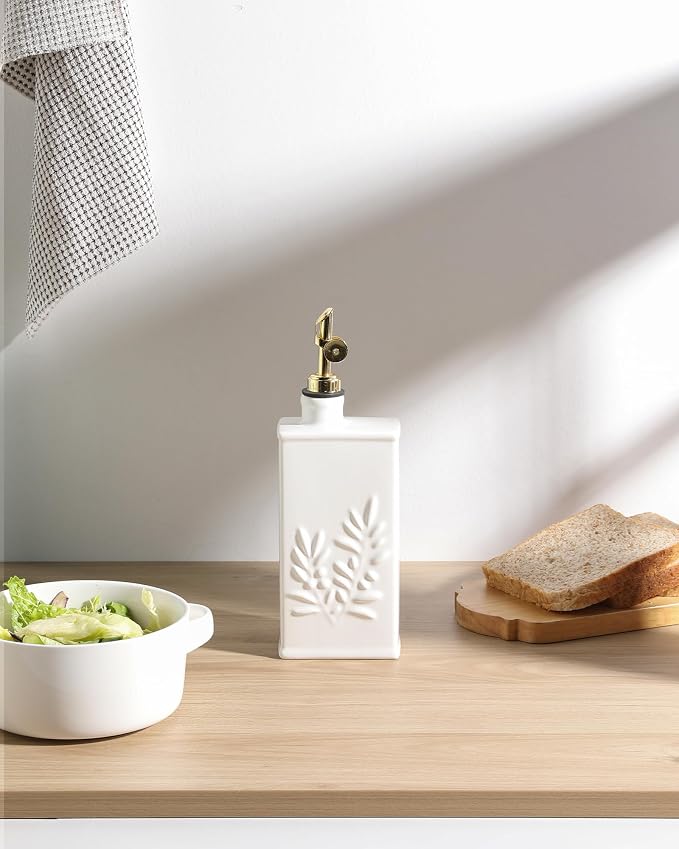 Sweejar Ceramic Olive Oil Dispenser Bottle - Image 4