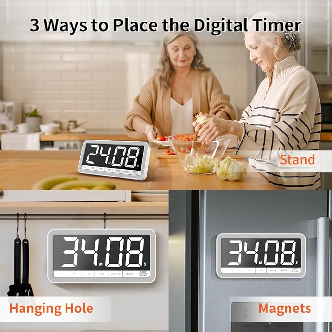 VOCOO Digital Kitchen Timer - Image 6