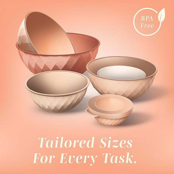 COOK WITH COLOR Mixing Bowls with Lids - Image 5