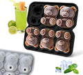 3D Bear Ice Cube Mold, Large Ice Cube Tray by Loyzcy