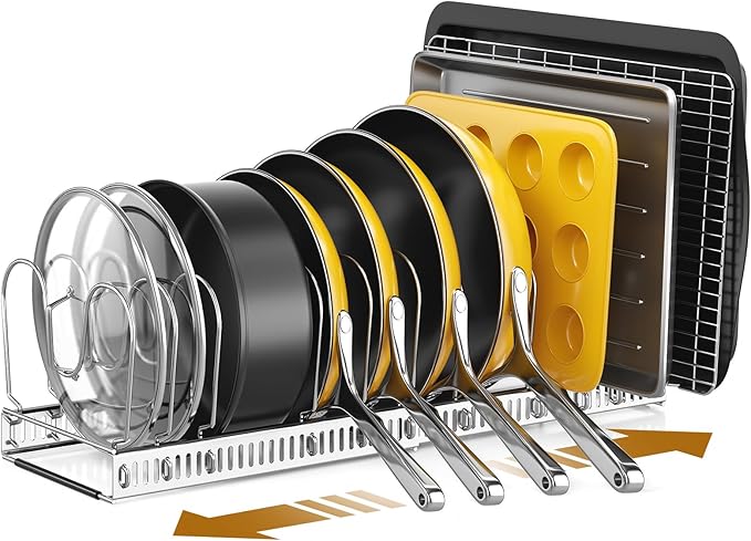 ORDORA Pots and Pans Organizer under Cabinet by ORDORA
