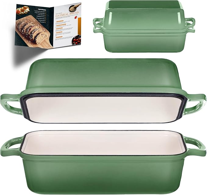 11x5 Inch Cast Iron Bread Pan by Unknown
