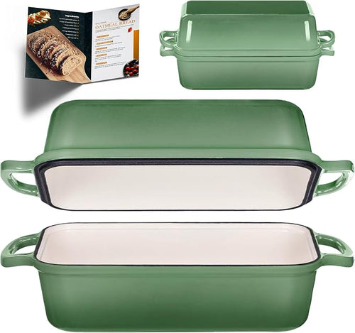 11x5 Inch Cast Iron Bread Pan by Unknown