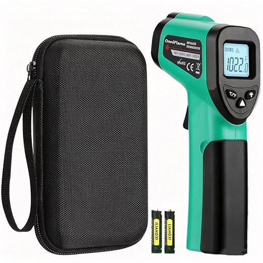 Infrared Thermometer Gun, -58℉~1022℉| Digital Laser Temperature Gun by Unknown