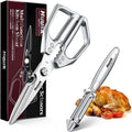 Huusk Kitchen Scissors and Potato Peelers Set, Stainless Steel Cooking Shears by HuuskKnife
