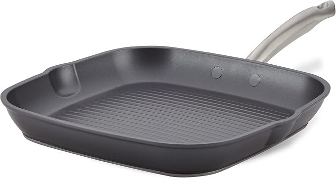 Anolon Accolade Forged Hard Anodized Nonstick Square Grill Pan/Griddle - Image 8