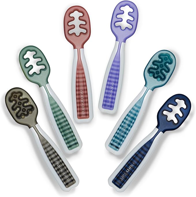 NumNum Baby Spoons Set, Baby Essentials Pre-Spoon GOOtensils by NumNum