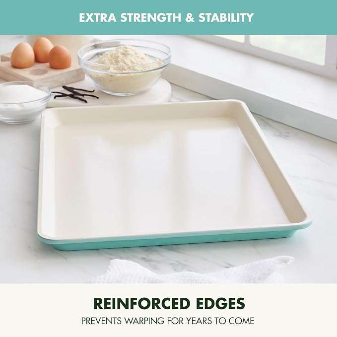 GreenPan Bakewell 13"x18" Baking Sheet Pan, Healthy Ceramic Nonstick Bakeware - Image 6