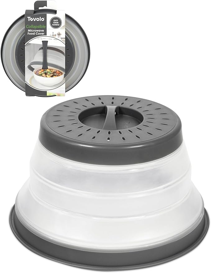 Tovolo Small Collapsible Microwave Cover, Lid by Tovolo