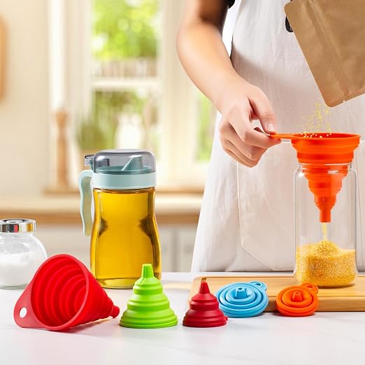KALAVE Kitchen Funnel Set 6 Pack - Image 8