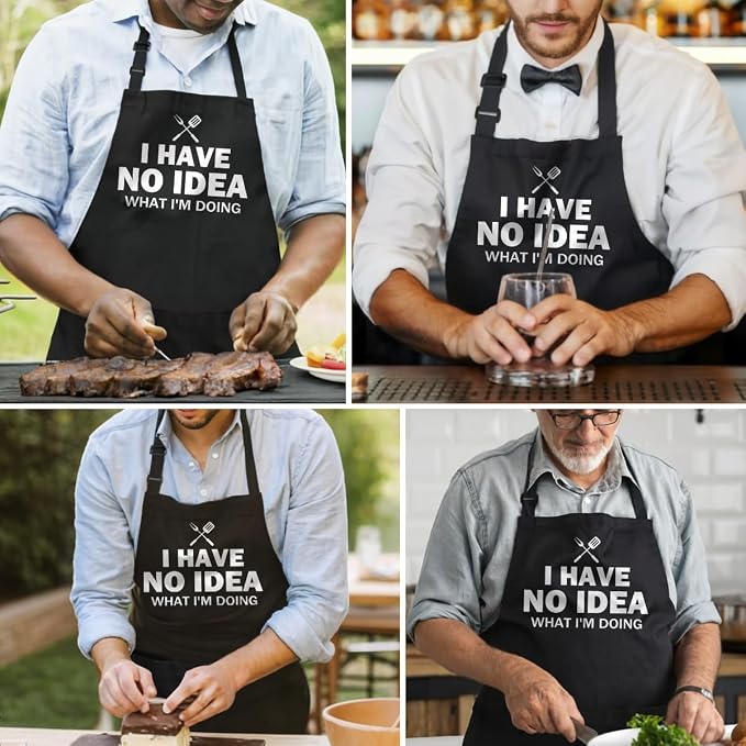 SANDJEST Funny Mens Aprons - Image 7