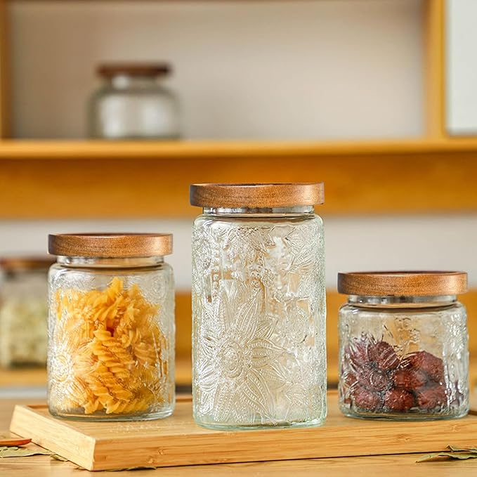 Adodeen 32oz Vintage Glass Jar - Image 6