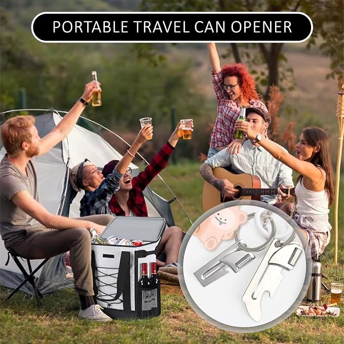 12 Pcs Military Can Opener, P38 Can Opener Military, Stainless Steel P38 Can - Image 6
