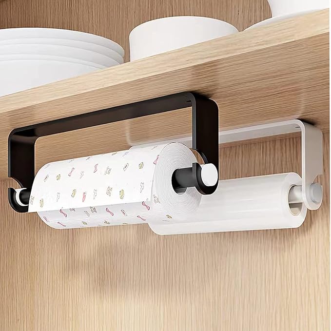 Aheucndg Paper Towel Holder for Kitchen, Wall Mount Paper Towel Holder - Image 4