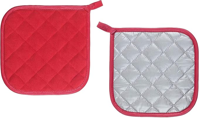 Pot Holders Cotton Made Machine Washable Heat Resistant Potholder, Pot Holder - Image 2