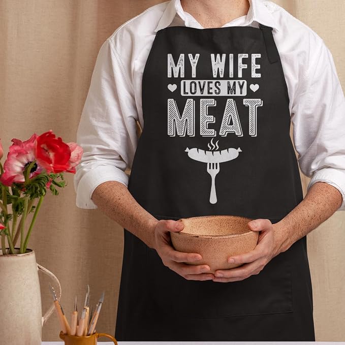 SANDJEST Funny Mens Aprons - Image 2