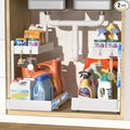 Under Sink Organizer, Bathroom Counter Organizer, 2 Packs 2-Tier Metal by Unknown