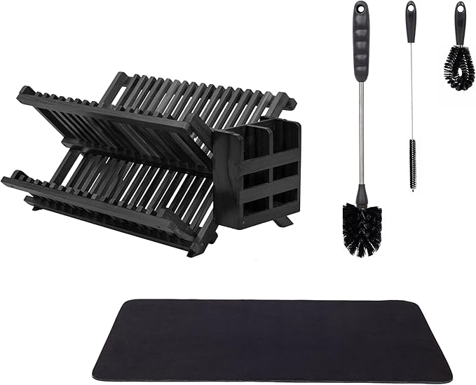 Teak Dish Rack by Unknown