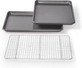 Chicago Metallic Professional Non-Stick Cookie and Jelly-Roll Pan Set by ChicagoMetallic