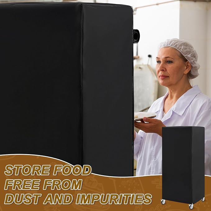 Riakrum 1 Pc Bun Pan Rack Cover Bakers Rack Cover 20 Tier Sheet - Image 5