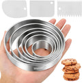 9Pcs Round Cookie Cutter Set by Unknown