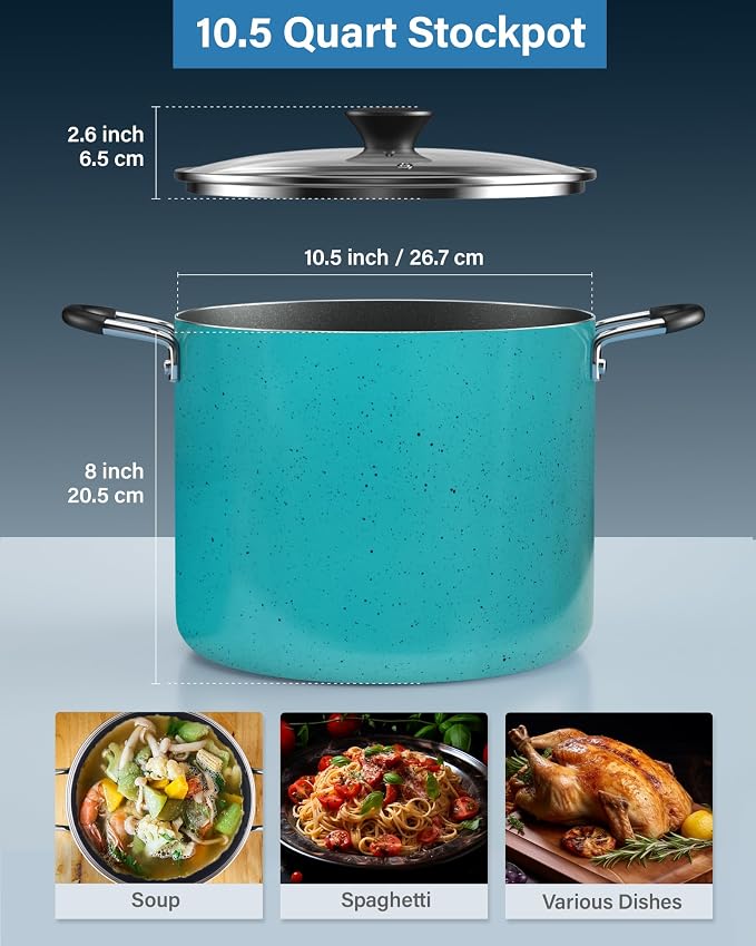 Cook N Home Nonstick Stockpot - Image 2