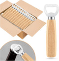 24pcs Bottle opener Beer Opener with Wooden Handle for engraving Cider