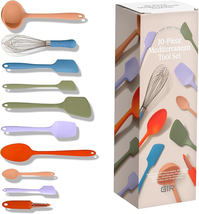 GIR: Get It Right 10-Piece Silicone Ultimate Kitchen Utensil Set – Spatulas by GIRGetItRight