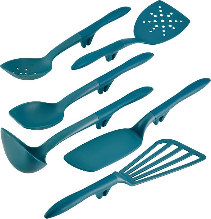Rachael Ray Gadgets Lazy Tools Nonstick Kitchen/Cooking Utensil Set, 6 Piece by RachaelRayKitchenware