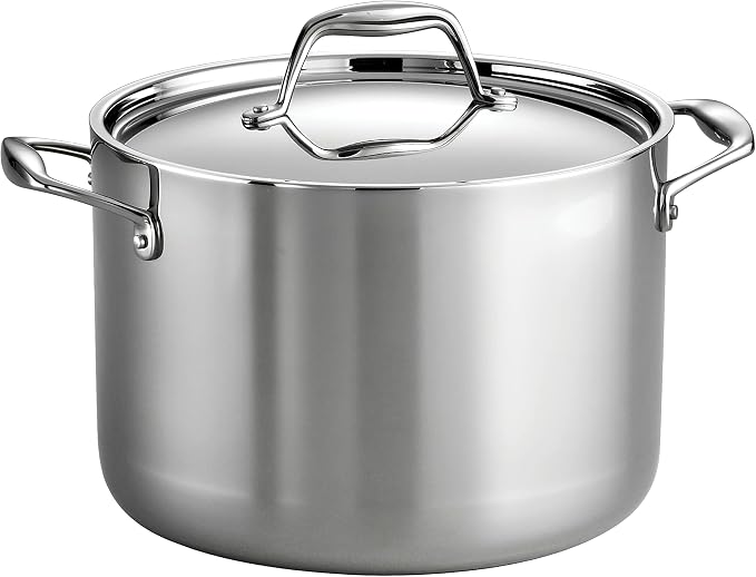 Tramontina Signature Tri-Ply Clad Stainless Steel 8-Quart Stock Pot by Tramontina
