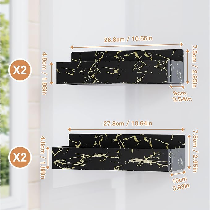 Mystozer Magnetic Spice Rack for Refrigerator, Kitchen Organizer and Storage - Image 2