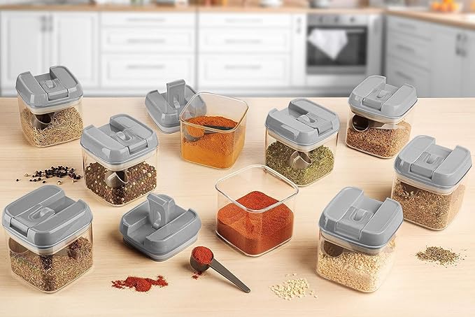 Shazo 9 PC Airtight Food Storage Containers - Image 9
