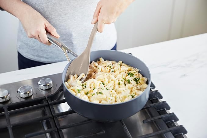 GreenPan Silicone Solid Spoon, Mixing Stirring Serving, Cooking Kitchen Utensil - Image 3