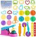 Dough Tools Play for Kids- Toy Accessories Include Stamps Cutter Scissor Roller by Decebaya