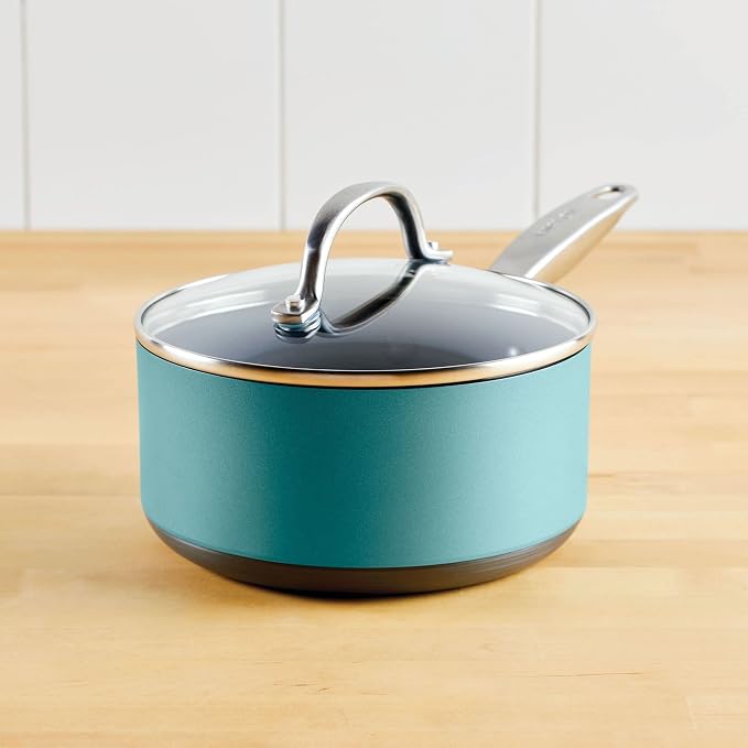 Anolon Achieve Hard Anodized Nonstick Sauce Pan - Image 9
