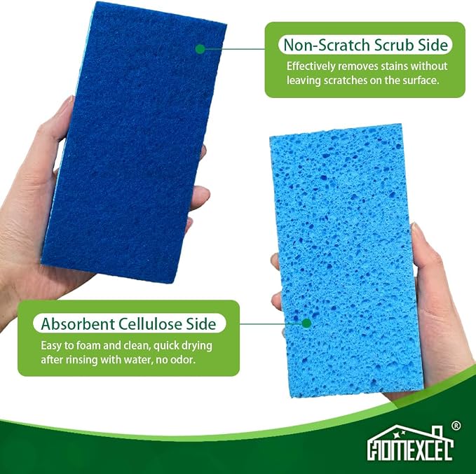 HOMEXCEL Extra Large Dish Sponge - Image 4