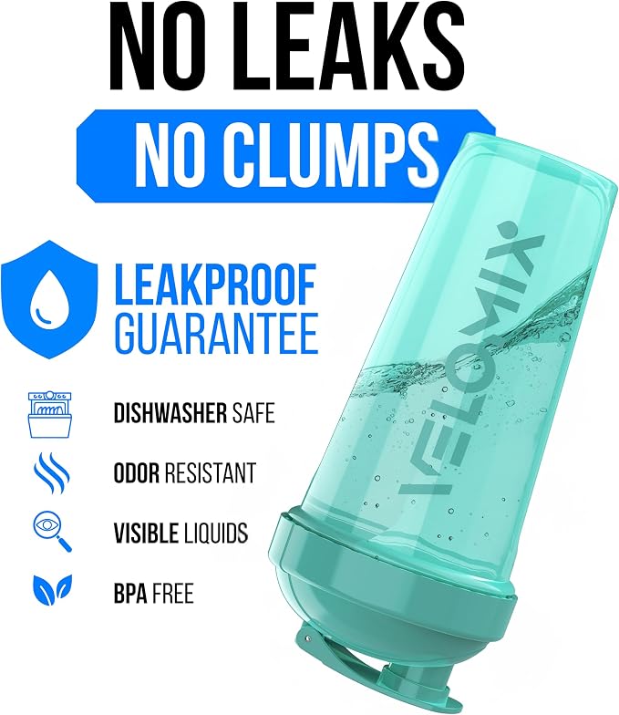 VELOMIX -2 Pack- 28 oz Protein Shaker Bottles - Image 3